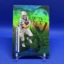 2022 Panini Illusions Emerald Parallel Christian McCaffrey Panthers NFL Football