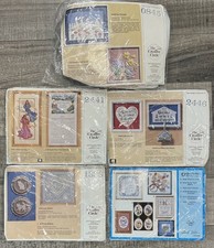 Unopened The Creative Circle - Stitchery Kit Lot 5 Pkgs, Geese Angels Lace