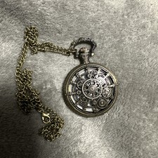 Collectible SteamPunk Quartz Dial Pocket Watch