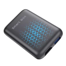 Wireless Carplay & Android Auto Adapter, Carplay AI Box 2.0 with Grey