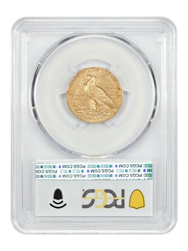 1911 $5 PCGS AU58 - Indian $5 - Picture 2 of 4