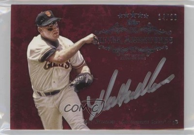 2013 Topps Five Star Silver Signatures Red /20 Matt Williams #FSSS-MW Auto 0b0