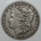 1902-S Morgan Silver Dollar - XF