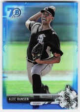 2017 Bowman Draft Blue Alec Hansen #BD-23 #/150 Chicago White Sox SN
