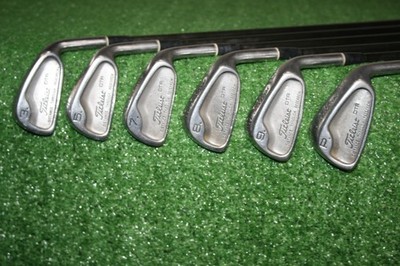 Titleist DTR 3,5,7-PW  Iron Set RH(Firm Graphite)6 Clubs/New Grips