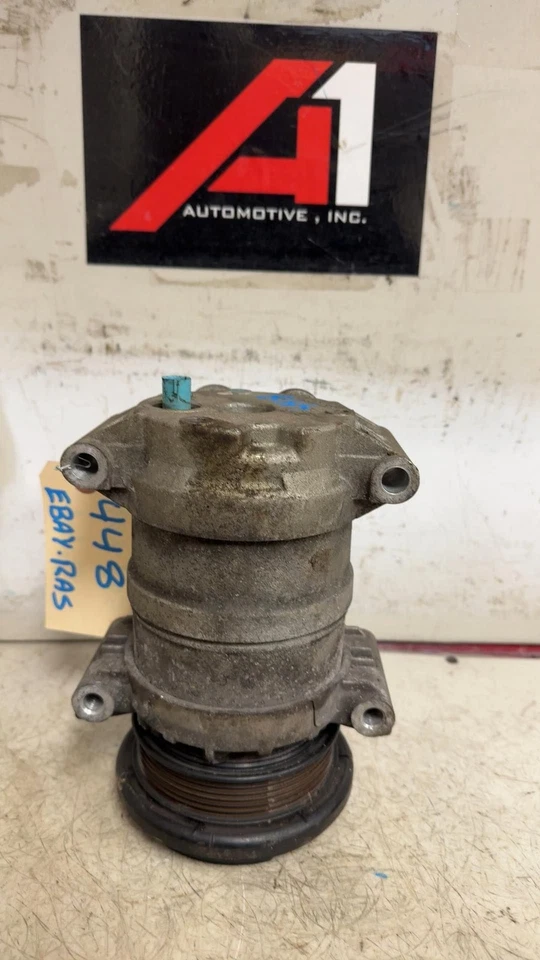 1998-2004 CHEVY S10 TRUCK 1998-2000 GMC ENVOY A/C AIR COMPRESSOR - Image 3 of 4