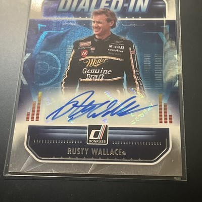 2026 Panini Donruss NASCAR Racing Rusty Wallace DIAL IN AUTOGRAPH
