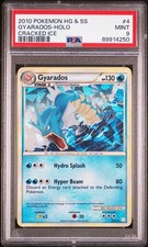 PSA 9 GYARADOS #4 HOLO CRACKED ICE POKEMON 2010 HEARTGOLD & SOULSILVER on eBay