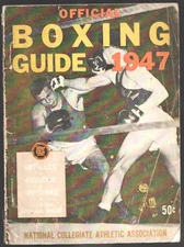 Official Boxing Guide 1947-info-stats-photos -Top item for serious boxing collec