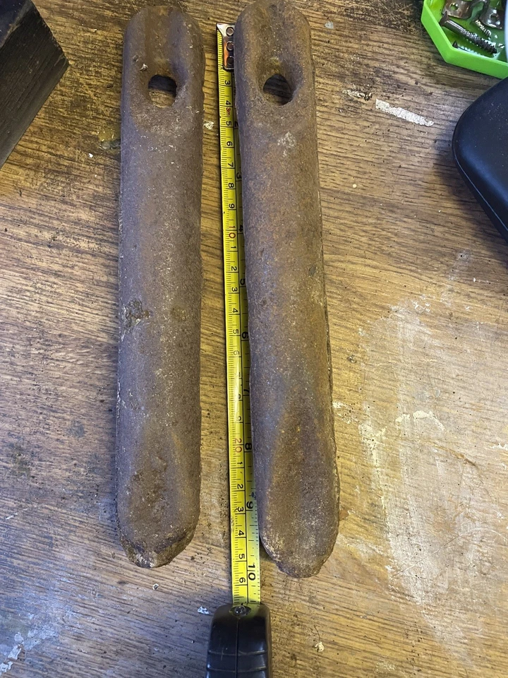 Antique Salvage box Sash Window 1930s Weight number 3 only 1 left - Image 3 of 4