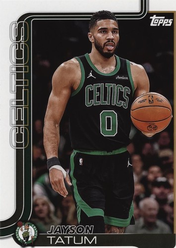 JAYSON TATUM Chrome #59 2025-26 Topps Signature Class Basketball