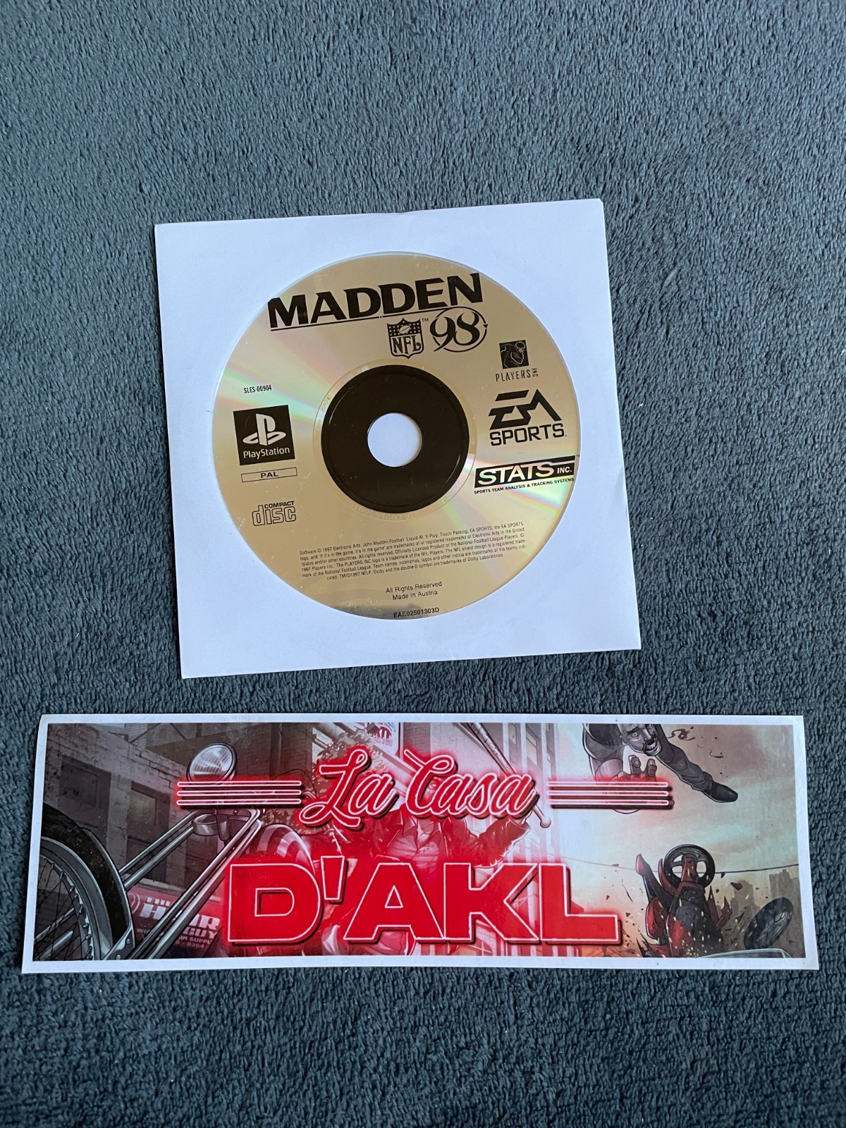 Madden NFL 98 CD SEUL sur PlayStation 1 Ps1 - FR TTBE