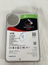 Seagate IronWolf 12TB ST12000VN0007 Tested Working SMART Caution READ