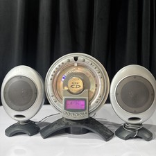 Lasonic MC-990 Cyber CD System w/ OEM Speakers No Remote For Parts