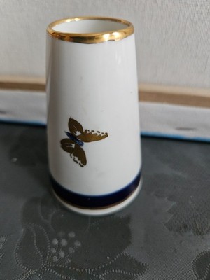 kleine Porzellanvase Weimar Porzellan 8cm