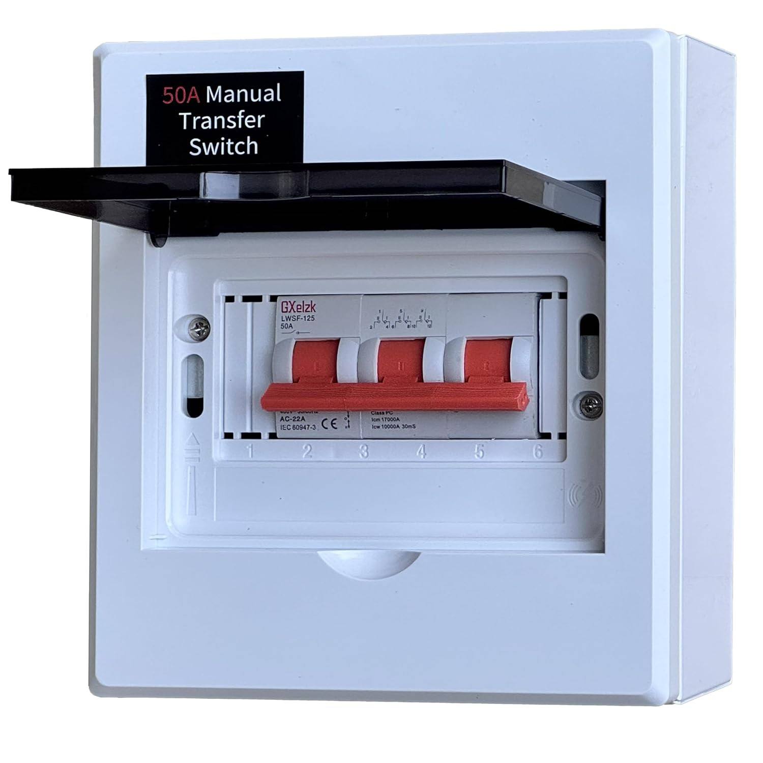 Transfer Switch, Manual Transfer Switch, 120/240v, 12000w Ca