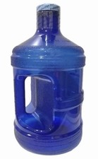 BPA FREE 1 Gallon Reusable Plastic Water Bottle Jug Container Drinking Canteen