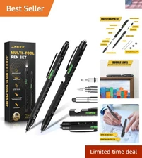 All-in-One Tactical Pen Set with LED & Screwdriver - Unique Gifts for Him