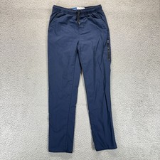 Old Navy Youth Elastic Waist Drawstring Pull On Pants Navy Size XL 14-16 