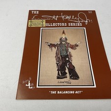 BALANCING ACT Emmett Kelly, Jr.  Clown Collectors Series EKJ3-Cross Stitch Chart