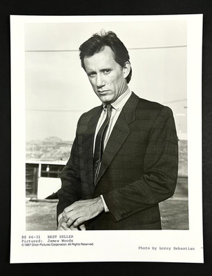 1987 James Woods Actor Best Seller Vintage Movie Press Promo Photo