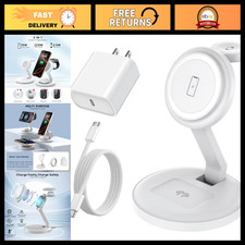 3-in-1 Foldable Wireless Charging Station for iPhone, Apple Watch  AirPods - 15
