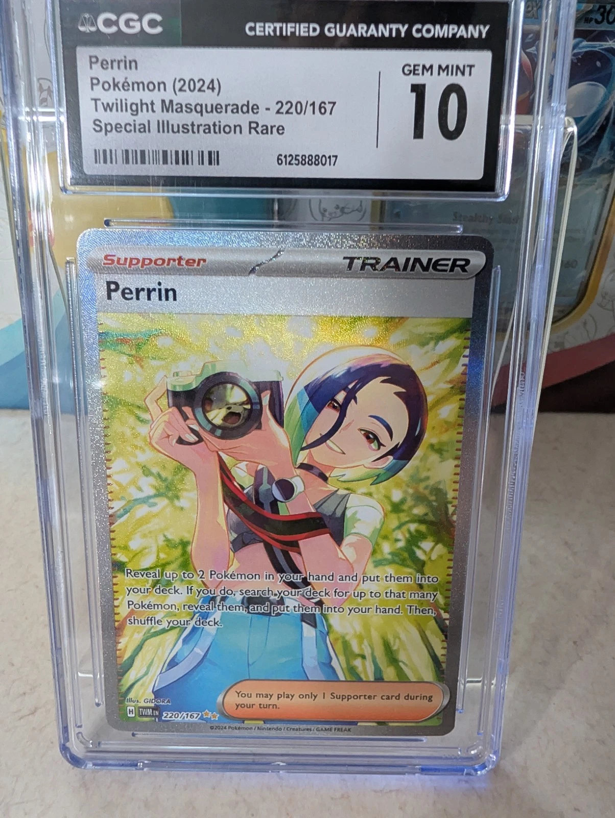 Perrin - Twilight Masquerade #220 Price & Value ($152.96) | PokeScope