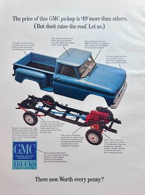 1965 GMC Pickup is $49 more than others - Worth Every Penny Ad #1521