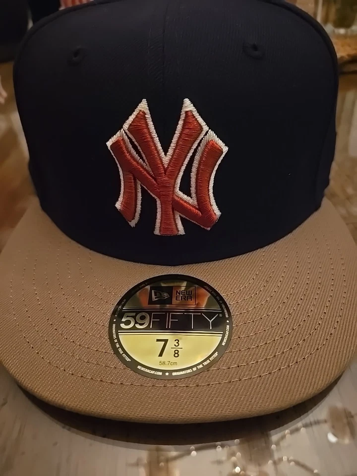 NewYork Yankees New Era Fitted Hat, MLB 5950 Yankee Stadium 100th Anniversary... - Image 2 of 4