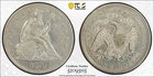 1870 Seated Liberty One Dollar $1 Only 415k Minted-PCGS Genuine XF Detail #1005
