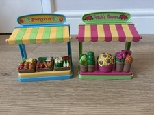 Happyland Greengrocers Early Learning Centre Fruit Veg Stall