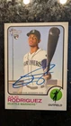 Julio Rodriguez 2022 Topps Heritage Real One Autographs Auto Rookie Mariners
