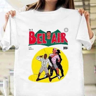Funny Bel Air Tee, Classic Black TV Show Shirt, The Fresh Prince of Bel Air Tee
