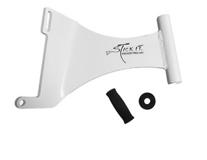 Stick It Anchor Pins for shallow water-White Starboard Motor Mount ONLY-USED