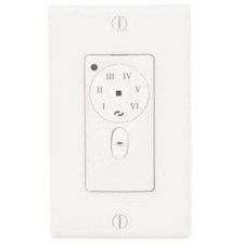 Craftmade 6 Speed Wall Control Only for DC Motor - CM-6SDC