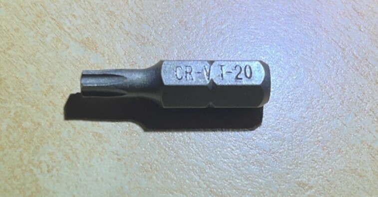Bits Bit Torx Torxbit wählbar T10 T15 T20 T25 T30 T40 Chrom Vanadium Bitset Set 5