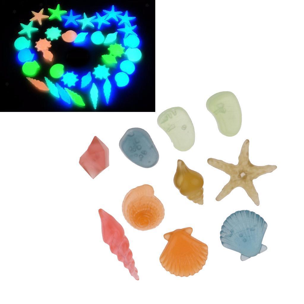 10pcs Decorative Rock Luminous Artificial Stones Aquarium Tank Decor eBay