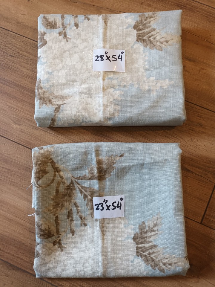 Nina Campbell LOMASI Designer Exclusive Fabric Remnants X2 Crafts