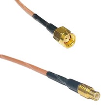RG316 RP-SMA MALE to MCX MALE RF Cable Rapid-SHIP LOT