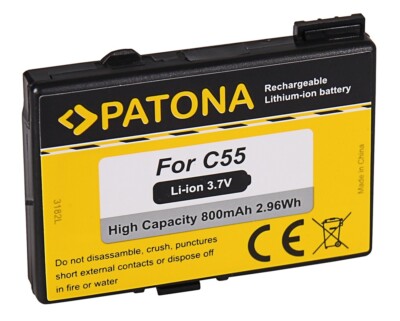 Patona Akku für SIEMENS A51 A52 A55 C55 M55 S55 C56 Handy Accu Batterie