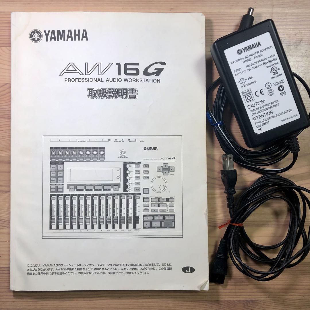 Yamaha AW16G MTR 16-Track Multitrack Recorder AM W/Acc Good