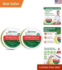 2-Pack - Powerful Drawing Salve for Ingrown Hairs & Skin Irritations - 1oz Each
