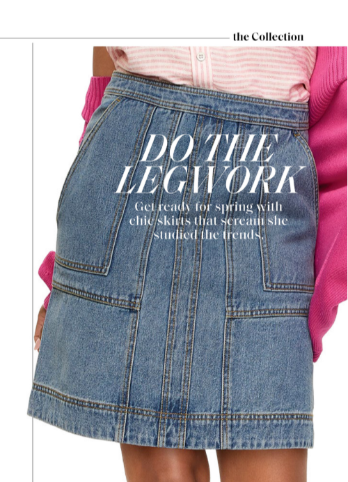 Cabi New NWT Speedway Skirt #6571 Denim blue 0 - 16 Was $109 | eBay