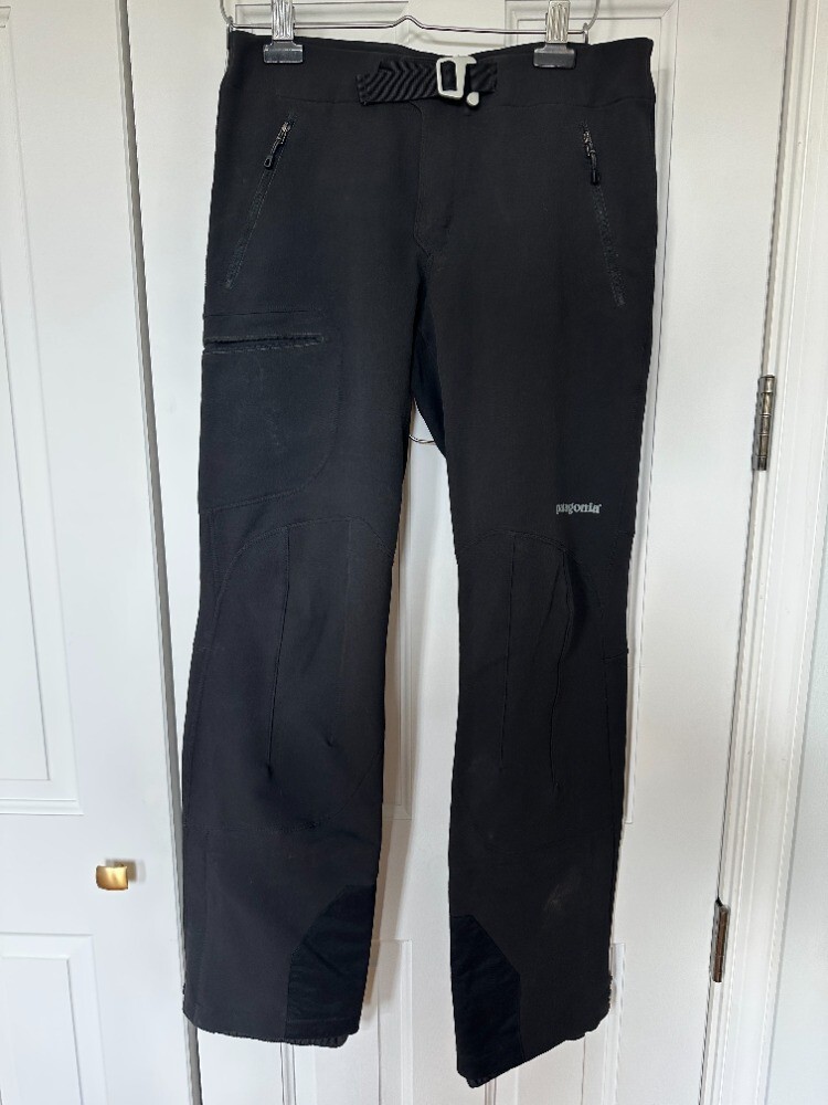 Pantalones Patagonia para mujer talla 5 negros Alpine Guide pantalones softshell
