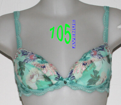 New Lise Charmel Pretty Nymphea Push Up Bra + FR 85A/85B/85C/90B/95C