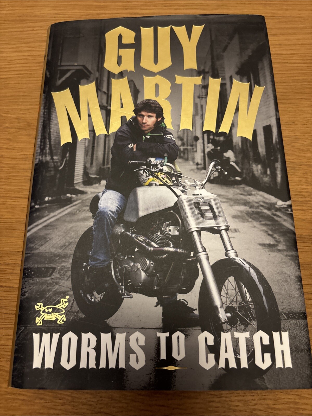 Guy Martin: Worms to Catch by Guy Martin (Hardcover, 2016) FREE POSTAGE !!!