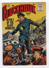 1956 DC BLACKHAWK #97 1ST APP OF COMRADE VAMPIRA & COMMUNA + HITLA KEY RARE