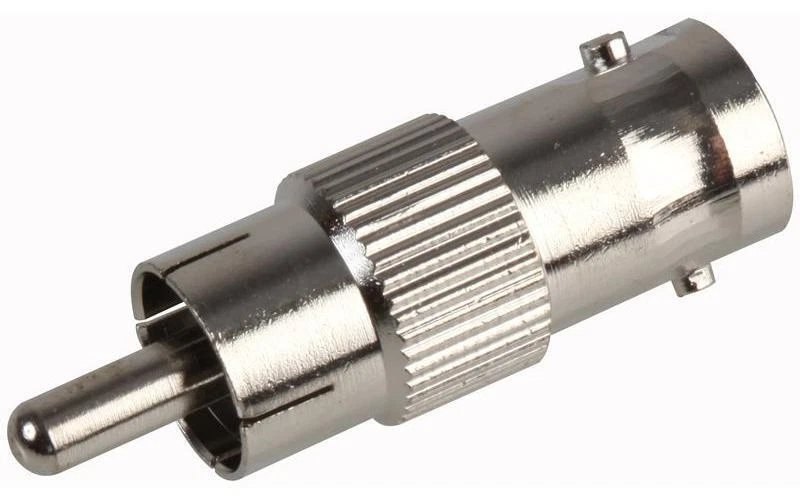 2 Cavi Coassiali BNC Maschio A RCA Maschio – Jumper RF 0.5 Metri, Connettori Dorati 24K