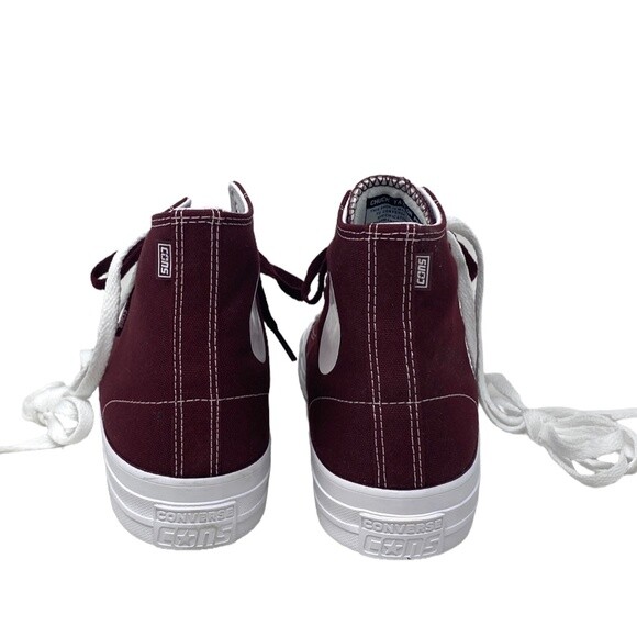Converse CTAS Pro Hi Shoe For Men's Canvas Deep Bordeaux Sneakers