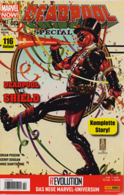 Marvel Comics : Marvel Now ! : Deadpool Special 2014 Nr 02 : vs. SHIELD (Exclusi